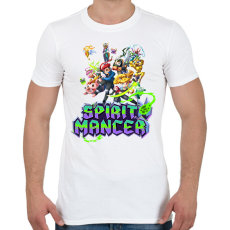 PRINTFASHION Spirit Mancer - Férfi póló - Fehér
