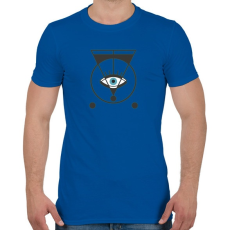 PRINTFASHION Spiritual eye - mindent látó szem - Férfi póló - Királykék