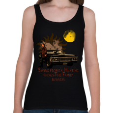 PRINTFASHION SPN- DEAN - Női atléta - Fekete