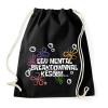 PRINTFASHION Spongyabob Egy mentalbreakdownnal később... - Sportzsák, Tornazsák - Fekete