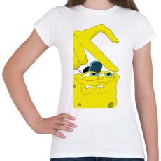 PRINTFASHION spongyabob és patrick páros minta barátoknak - Női póló - Fehér