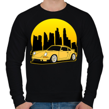 PRINTFASHION Sport autó - Férfi pulóver - Fekete férfi pulóver, kardigán