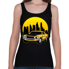 PRINTFASHION Sport autó  - Női atléta - Fekete