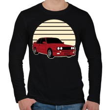 PRINTFASHION sport kocsi - Férfi hosszú ujjú póló - Fekete férfi póló