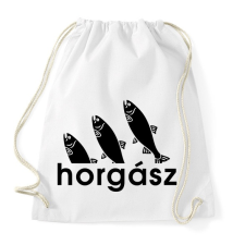 PRINTFASHION Sporthorgász - Sportzsák, Tornazsák - Fehér tornazsák