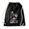 PRINTFASHION Spy x Family - Sportzsák, Tornazsák - Fekete