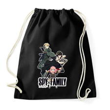 PRINTFASHION Spy x Family - Sportzsák, Tornazsák - Fekete tornazsák