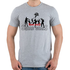 PRINTFASHION Squad Goals - Férfi póló - Sport szürke női póló