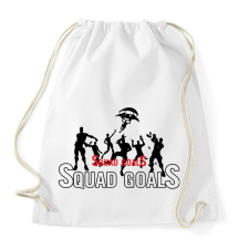 PRINTFASHION Squad Goals - Sportzsák, Tornazsák - Fehér tornazsák