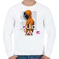 PRINTFASHION squid game art 2 - Férfi pulóver - Fehér