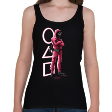 PRINTFASHION Squid game art  - Női atléta - Fekete női trikó