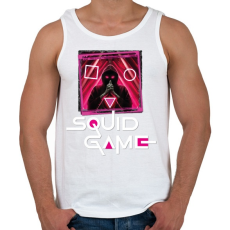 PRINTFASHION squid game art - nyerd meg az életed - Férfi atléta - Fehér