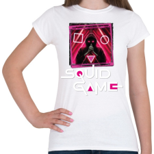 PRINTFASHION squid game art - nyerd meg az életed - Női póló - Fehér női póló
