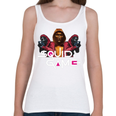 PRINTFASHION Squid game boss and soldiers 2 - Női atléta - Fehér