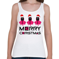 PRINTFASHION Squid Game Christmas - Női atléta - Fehér