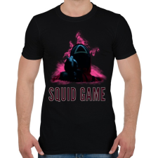 PRINTFASHION squid game - Férfi póló - Fekete férfi póló