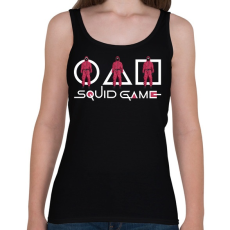 PRINTFASHION Squid Game - Női atléta - Fekete