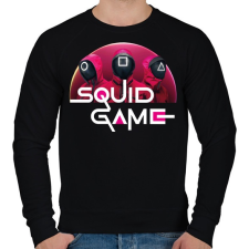 PRINTFASHION Squid game - nyerd meg az életed 05 - Férfi pulóver - Fekete férfi pulóver, kardigán