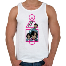 PRINTFASHION Squid game - Nyerd meg az életed 12 - Férfi atléta - Fehér