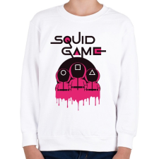 PRINTFASHION Squid game - Nyerd meg az életed  N10 - Gyerek pulóver - Fehér gyerek pulóver, kardigán