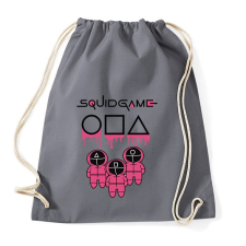 PRINTFASHION Squid Game pink-black - Sportzsák, Tornazsák - Grafitszürke tornazsák