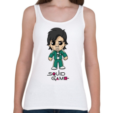 PRINTFASHION Squid Game - Player 456 Seong Gi-hun - Női atléta - Fehér