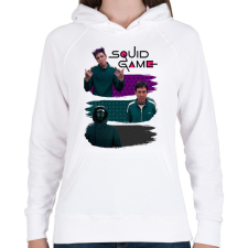PRINTFASHION Squid Game Season 2 - Női kapucnis pulóver - Fehér női pulóver, kardigán