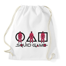 PRINTFASHION Squid Game - Sportzsák, Tornazsák - Fehér tornazsák