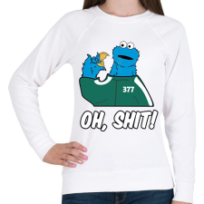 PRINTFASHION Squid Game - Sütiszörny - Női pulóver - Fehér női pulóver, kardigán