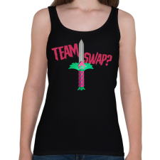 PRINTFASHION Squid game team swap - Női atléta - Fekete női trikó