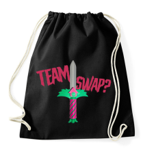 PRINTFASHION Squid game team swap - Sportzsák, Tornazsák - Fekete tornazsák