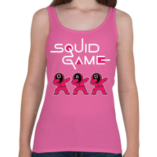 PRINTFASHION Squid Game trio dab fehér - Női atléta - Rózsaszín női trikó