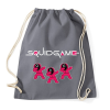 PRINTFASHION Squid game trio fehér - Sportzsák, Tornazsák - Grafitszürke