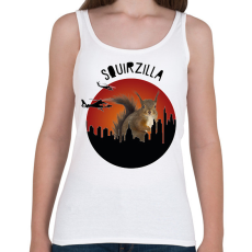 PRINTFASHION Squirzilla - Női atléta - Fehér