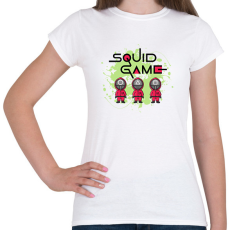 PRINTFASHION Squit game - Női póló - Fehér