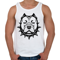 PRINTFASHION Stafford - Férfi atléta - Fehér