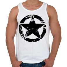 PRINTFASHION star - Férfi atléta - Fehér