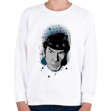 PRINTFASHION Star Trek - Spock - Gyerek pulóver - Fehér gyerek pulóver, kardigán