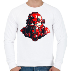 PRINTFASHION Starcraft - Férfi pulóver - Fehér