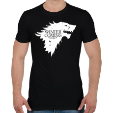 PRINTFASHION Stark - Férfi póló - Fekete