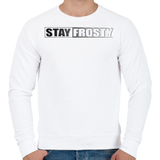 PRINTFASHION Stay Frosty - COD MW - Férfi pulóver - Fehér
