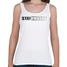 PRINTFASHION Stay Frosty - COD MW - Női atléta - Fehér