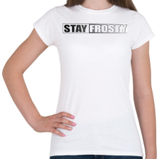 PRINTFASHION Stay Frosty - COD MW - Női póló - Fehér női póló