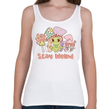 PRINTFASHION Stay weird - Női atléta - Fehér női trikó