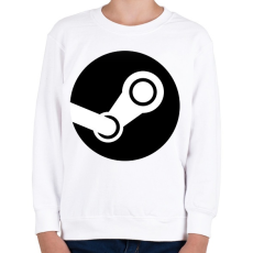 PRINTFASHION Steam - Gyerek pulóver - Fehér