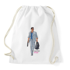 PRINTFASHION Sterling Archer - Sportzsák, Tornazsák - Fehér tornazsák