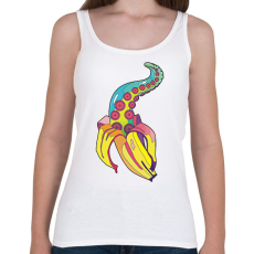 PRINTFASHION Strange banana - Női atléta - Fehér