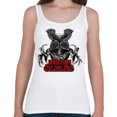 PRINTFASHION Stranger Things - Demogorgon - Ingyen Ölelés - Női atléta - Fehér