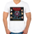 PRINTFASHION Stranger Things - Férfi V-nyakú póló - Fehér