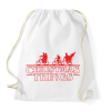 PRINTFASHION Stranger Things Karácsony piros - Sportzsák, Tornazsák - Fehér